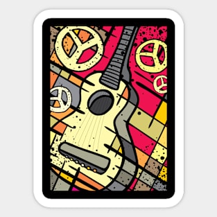 Guitar Sticker